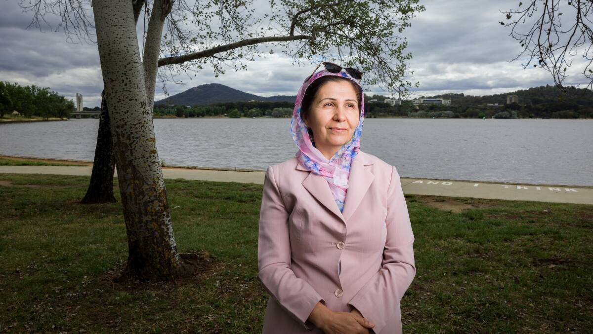 Karima Faryabi was a minister in the Afghanistan government before the Taliban seized power in 2021. Picture by Sitthixay Ditthavong
