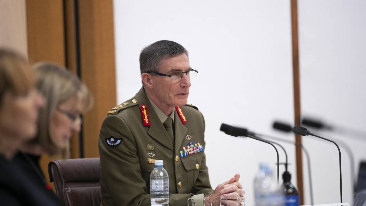 Chief of the Defence Force General Angus Campbell. Picture: Keegan Carroll