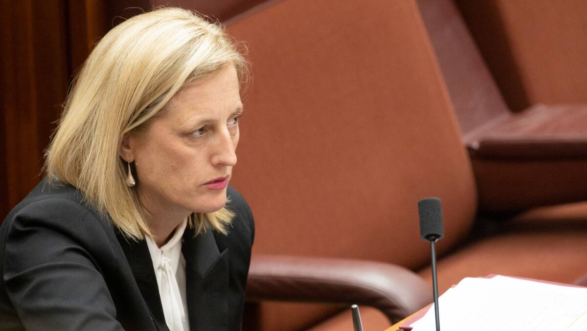 Labor Senator Katy Gallagher. Picture: Sitthixay Ditthavong
