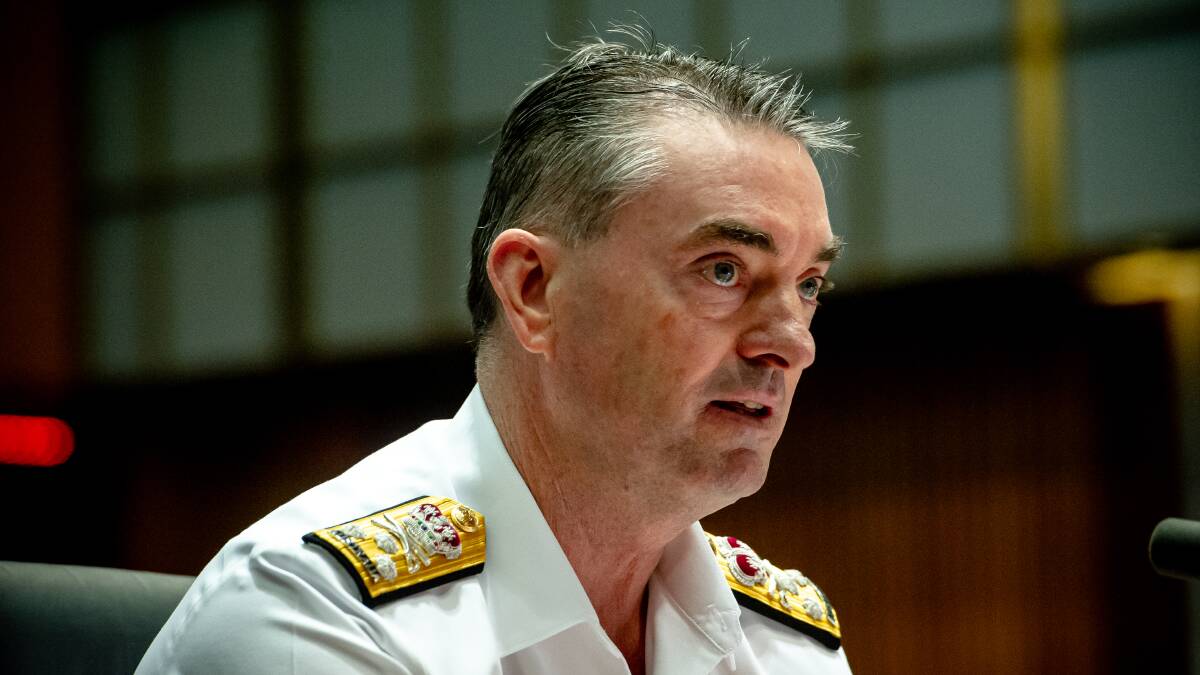 Australian Submarine Agency director-general Vice-Admiral Jonathan Mead. Picture by Elesa Kurtz
