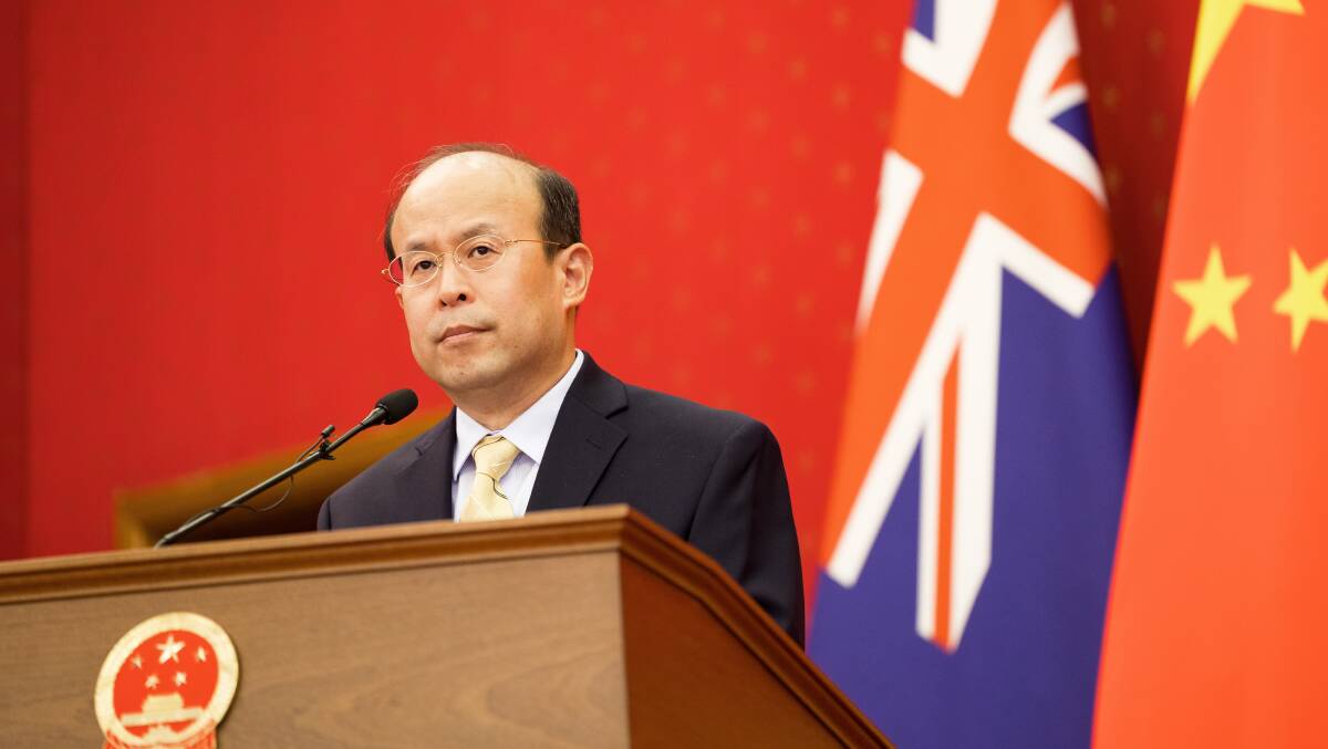 China's Ambassador to Australia Xiao Qian. Picture by Sitthixay Ditthavong