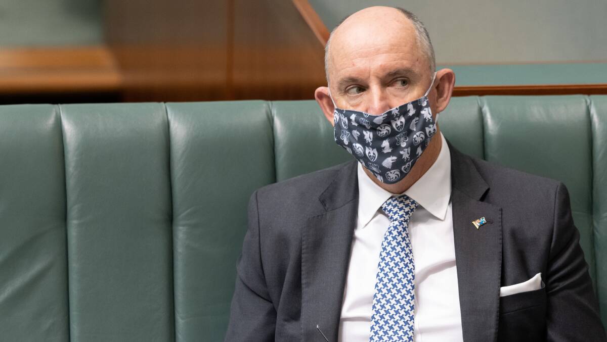 Employment Minister Stuart Robert during question time last year. Picture: Sitthixay Ditthavong