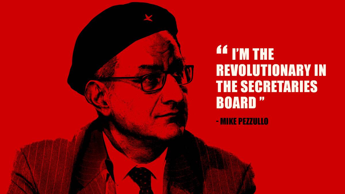 Home Affairs secretary Mike Pezzullo - the revolutionary the APS needs? Digitally altered image.