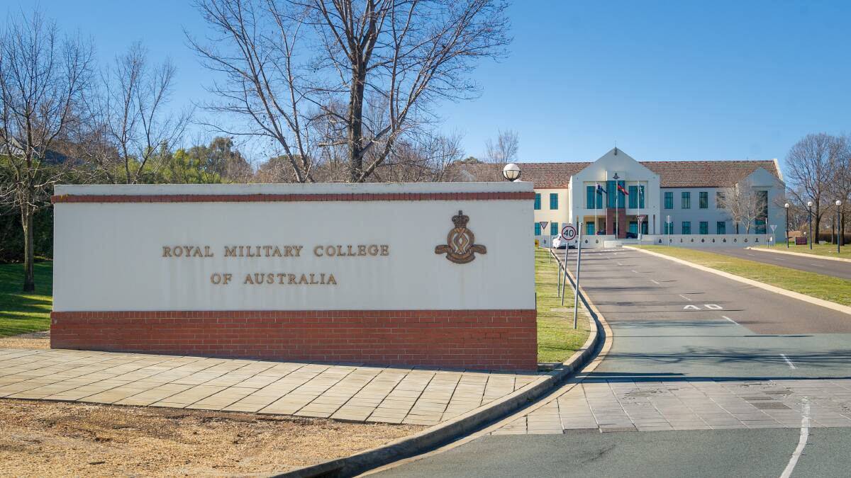 The Royal Military College of Australia, Duntroon. Picture by Elesa Kurtz