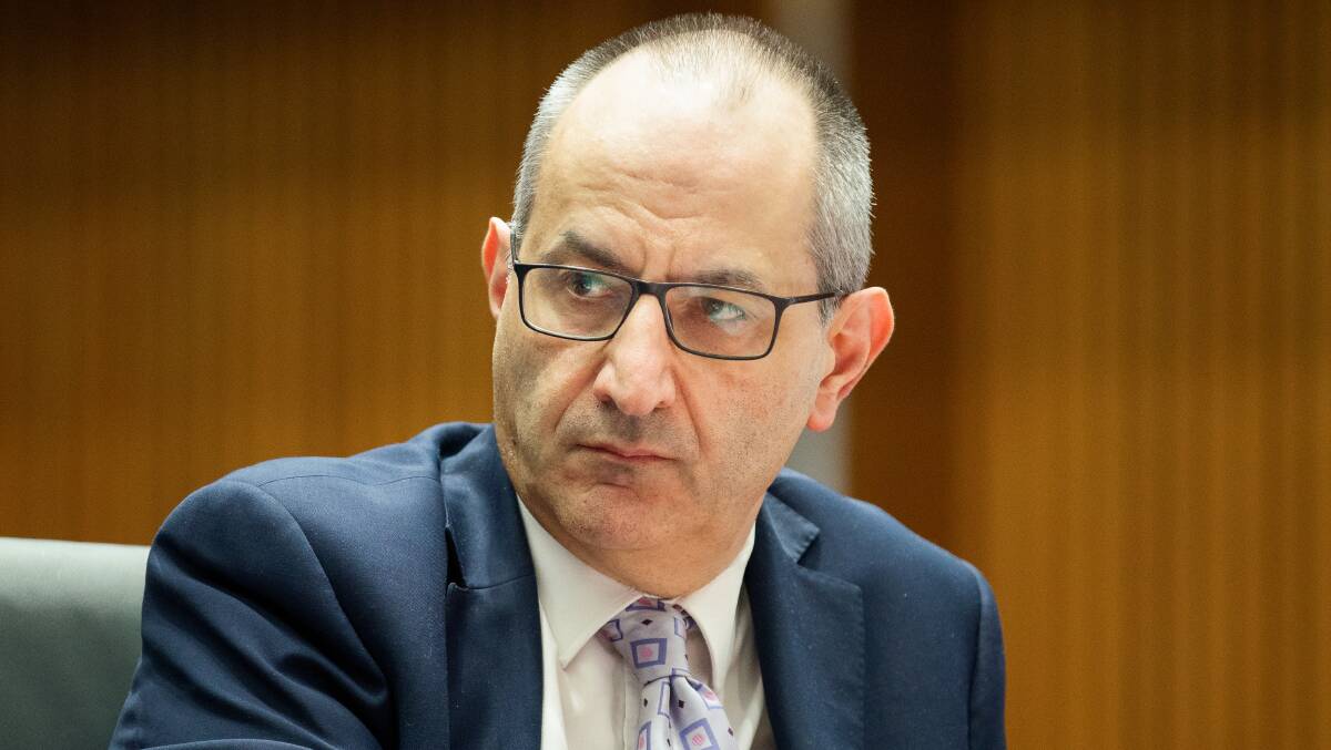Department of Home Affairs secretary Mike Pezzullo. Picture: Sitthixay Ditthavong