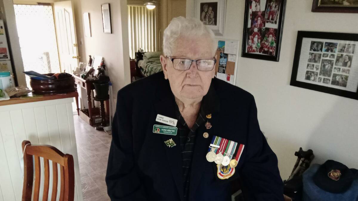 Norm Webster was part of the Australian 34th Brigade stationed in Japan as part of the British Commonwealth Occupation Force (BCOF) following the end of World War II. Picture by Rick Kernick