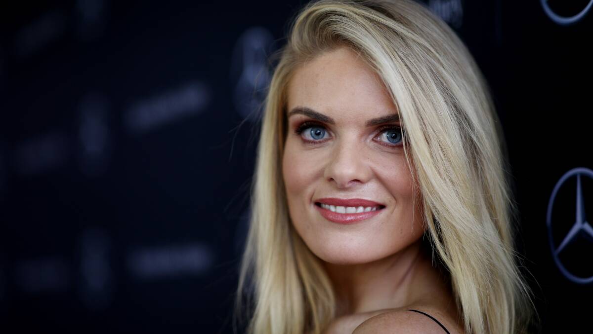 Radio and TV presenter Erin Molan. Picture Getty Images
