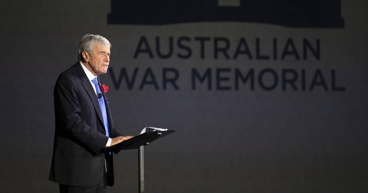 Former chairman of the Australian War Memorial Kerry Stokes. Photo: Sitthixay Ditthavong