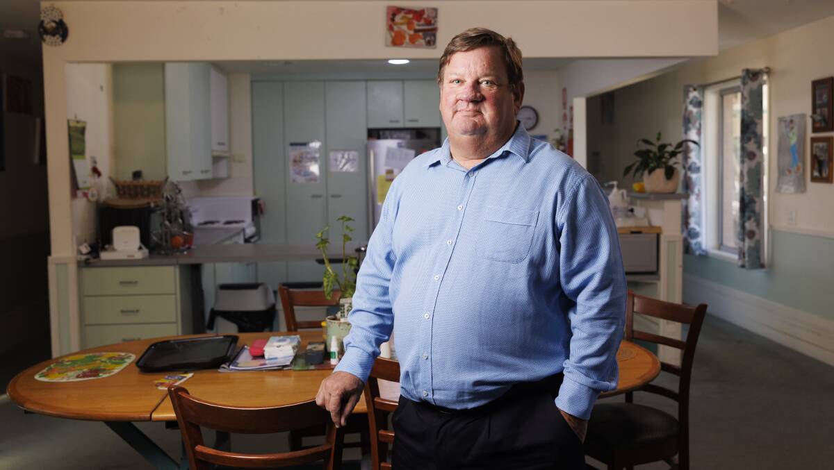 Hartley Lifecare CEO Eric Thauvette is requesting the ACT Government to access money from the NDIS to upgrade their disability supported houses. Picture by Keegan Carroll