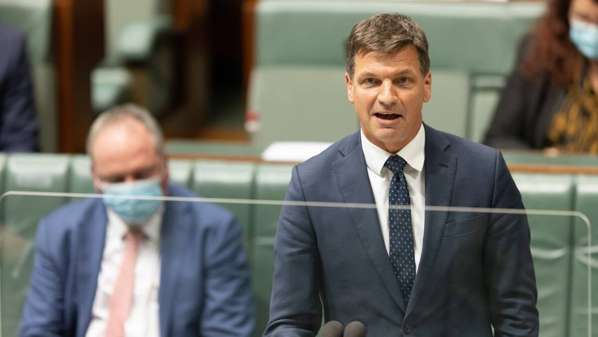 Energy Minister Angus Taylor. Picture: Sitthixay Ditthavong
