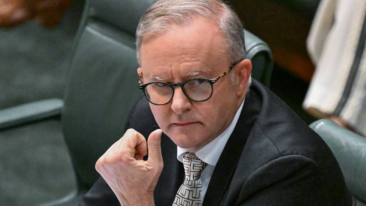 Prime Minister Anthony Albanese at Parliament House. Picture by Elesa Kurtz 