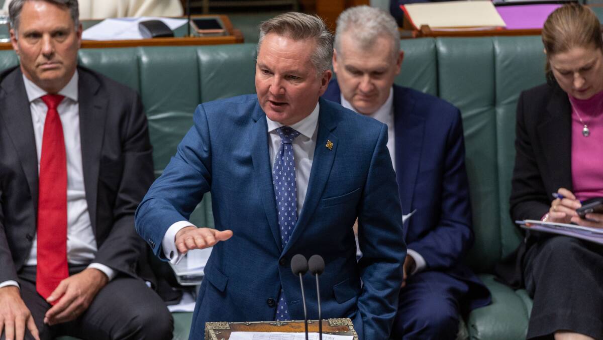 Minister for Climate Change and Energy Chris Bowen. Picture by Gary Ramage