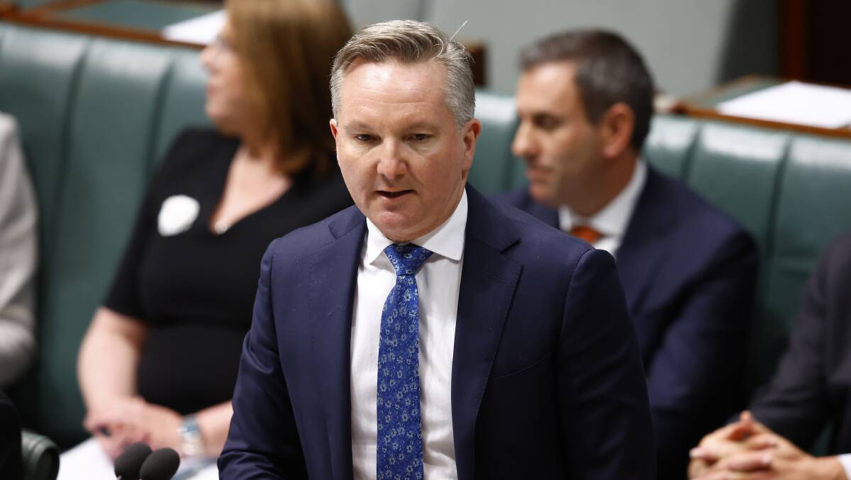 Minister for Climate Change and Energy Chris Bowen. Picture by Keegan Carroll