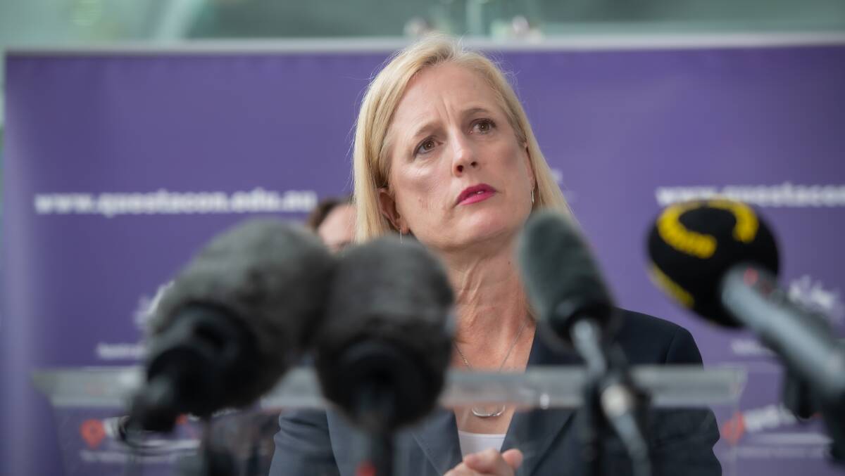 Finance Minister Katy Gallagher. Picture by Karleen Minney.