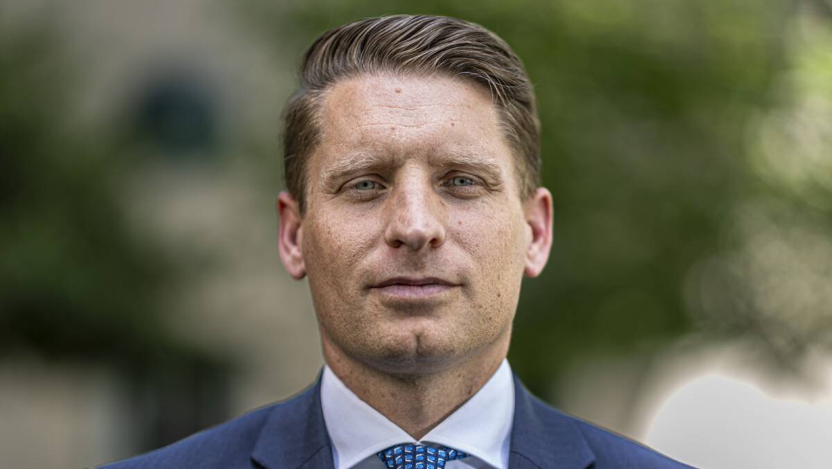 Opposition Defence spokesperson Andrew Hastie. Picture by Gary Ramage 