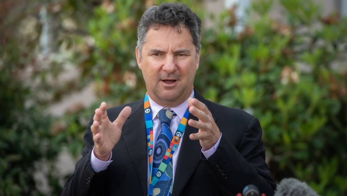 Outgoing CSIRO Chief Executive Larry Marshall. Picture by Karleen Minney.