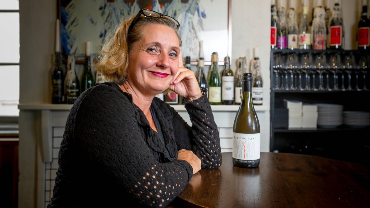 Carla Rodeghiero, winemaker with Sapling Yard. Picture by Elesa Kurtz