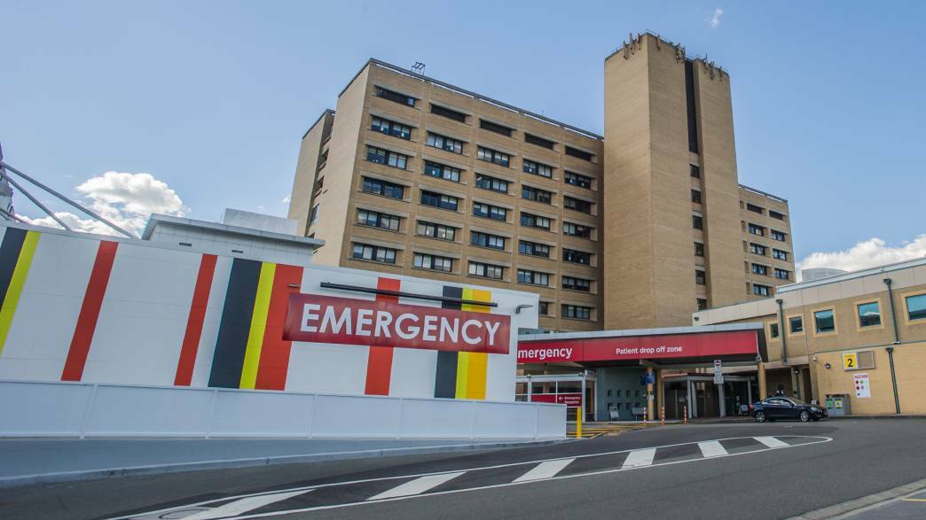 A Canberra Hospital ward is in lockdown after a patient tested positive for COVID.