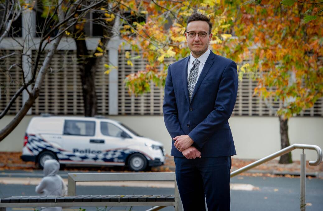 Tom Taylor, lawyer and partner at Canberra's McKenna Taylor, says e-cigarettes needs to be addressed as a social and health issue. Picture: Elesa Kurtz