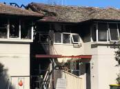 A townhouse complex in O'Connor was damaged in the 2021 fire. Picture: John-Paul Moloney