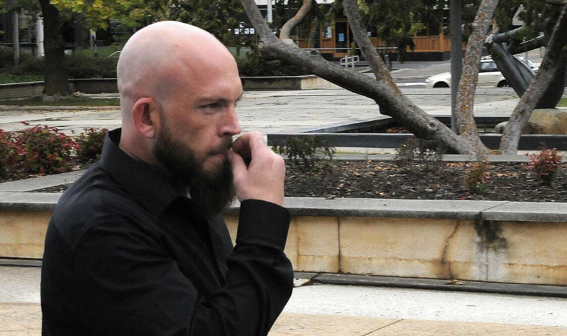 Christopher Cunningham is on trial after pleading not guilty to charges arising from a Theodore shooting. Picture: Blake Foden