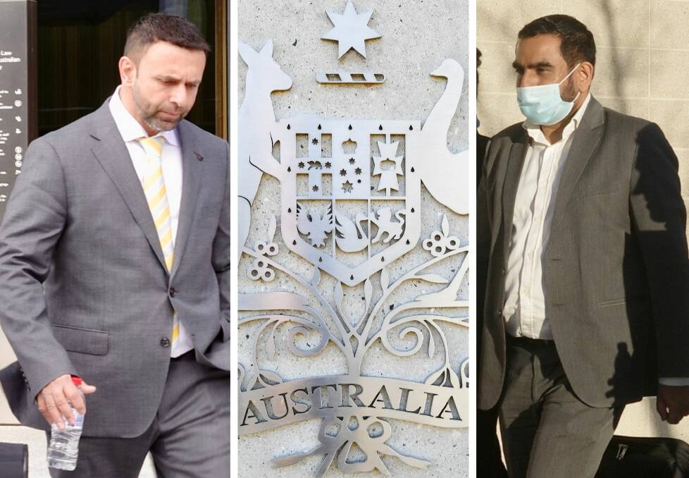 The trial of Abdul El-Debel and Raminder Kahlon accused of conspiring with each other and a third man against the Commonwealth is coming to a close after four weeks. Pictures: Toby Vue, Dion Georgopoulos