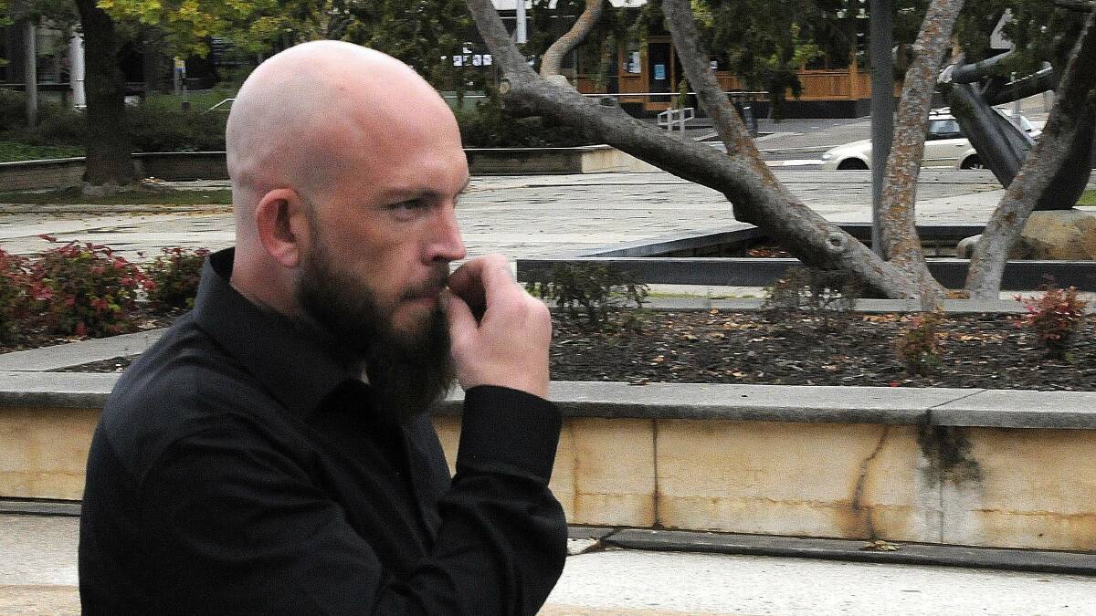 Christopher Cunningham has been sentenced after shooting a rifle towards a group in Theodore. Picture: Blake Foden