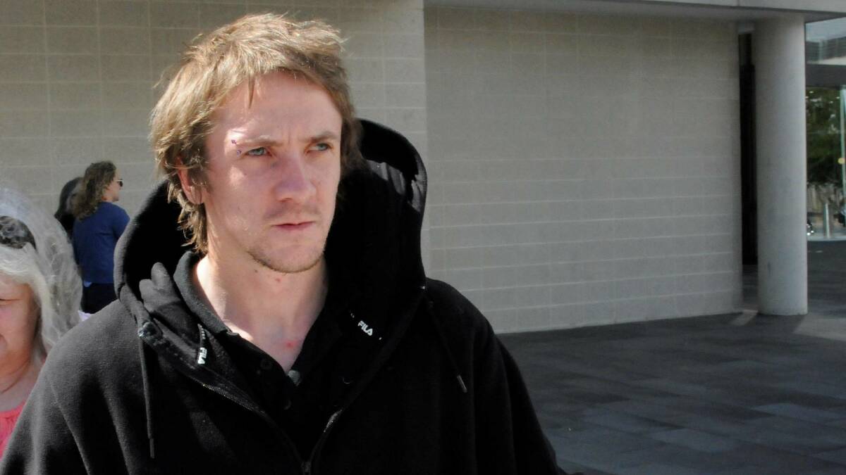 Jeffrey Scott Deacon, 28, outside ACT courts on a previous occassion. Picture: Blake Foden