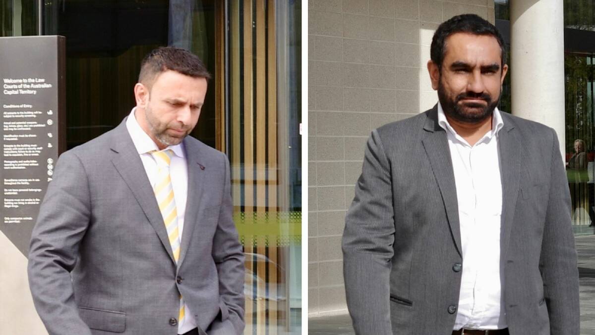 Accused conspirators Abdul El-Debel and Raminder Kahlon have stood trial in the ACT Supreme Court since June 6. Pictures: Toby Vue