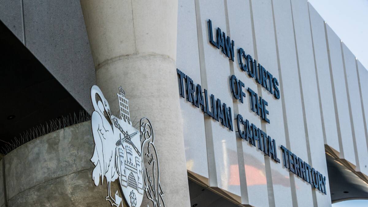 An Ainslie man, 22, fronted the ACT Magistrates Court on Wednesday charged with having child abuse material. Picture: Karleen Minney