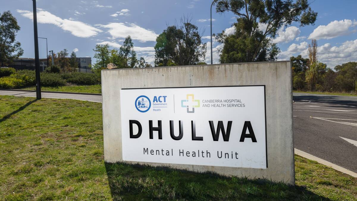 Dhulwa Mental Health Unit in Symonston. Picture by Sitthixay Ditthavong