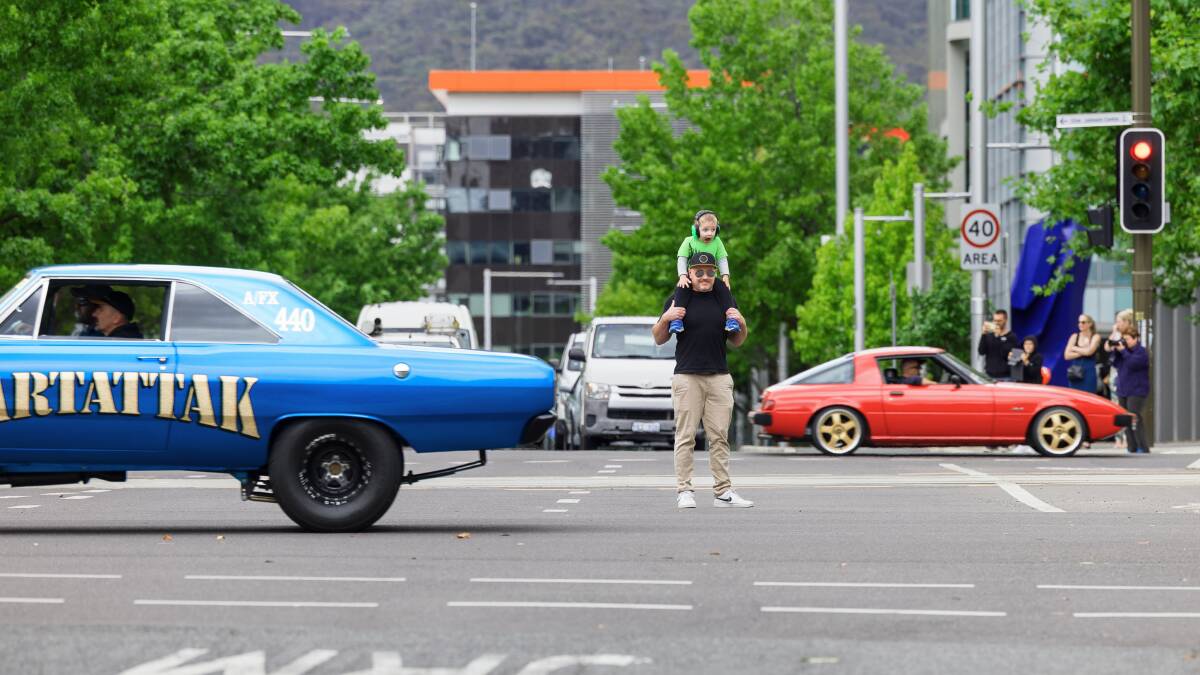 Summernats City Cruise. Picture by Sitthixay Ditthavong