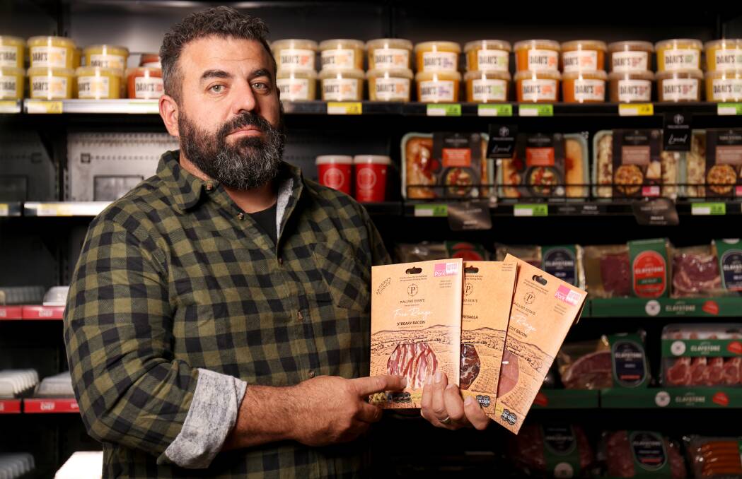 Barton Grocer owner Domenic Costanzo. Picture by James Croucher