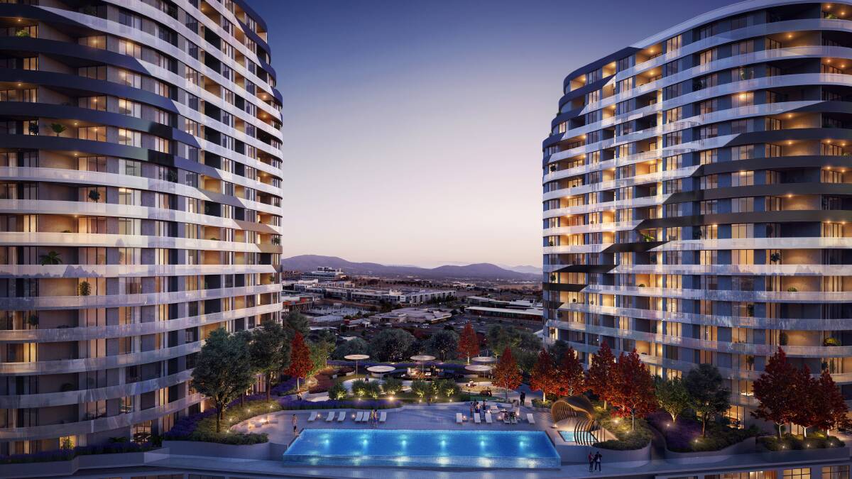 A man allegedly stole items from the underground carpark of an Infinity Towers block in Gungahlin. Picture: Canberra Domain Allhomes