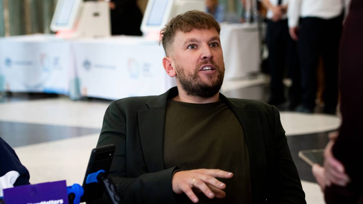 Dylan Alcott wants public service to hire more people with disabilities. Picture by Elesa Kurtz