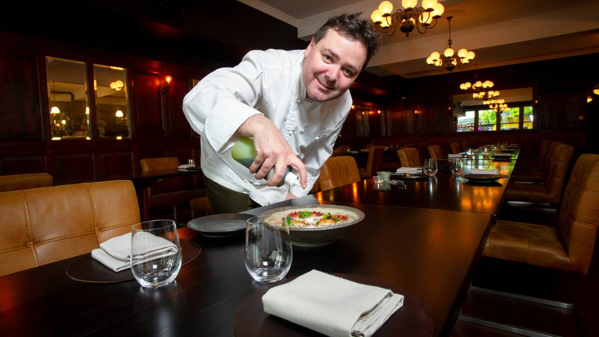 Otis Dining Hall executive chef and owner Damian Brabenderion is preparing to re-open. Picture: Elesa Kurtz