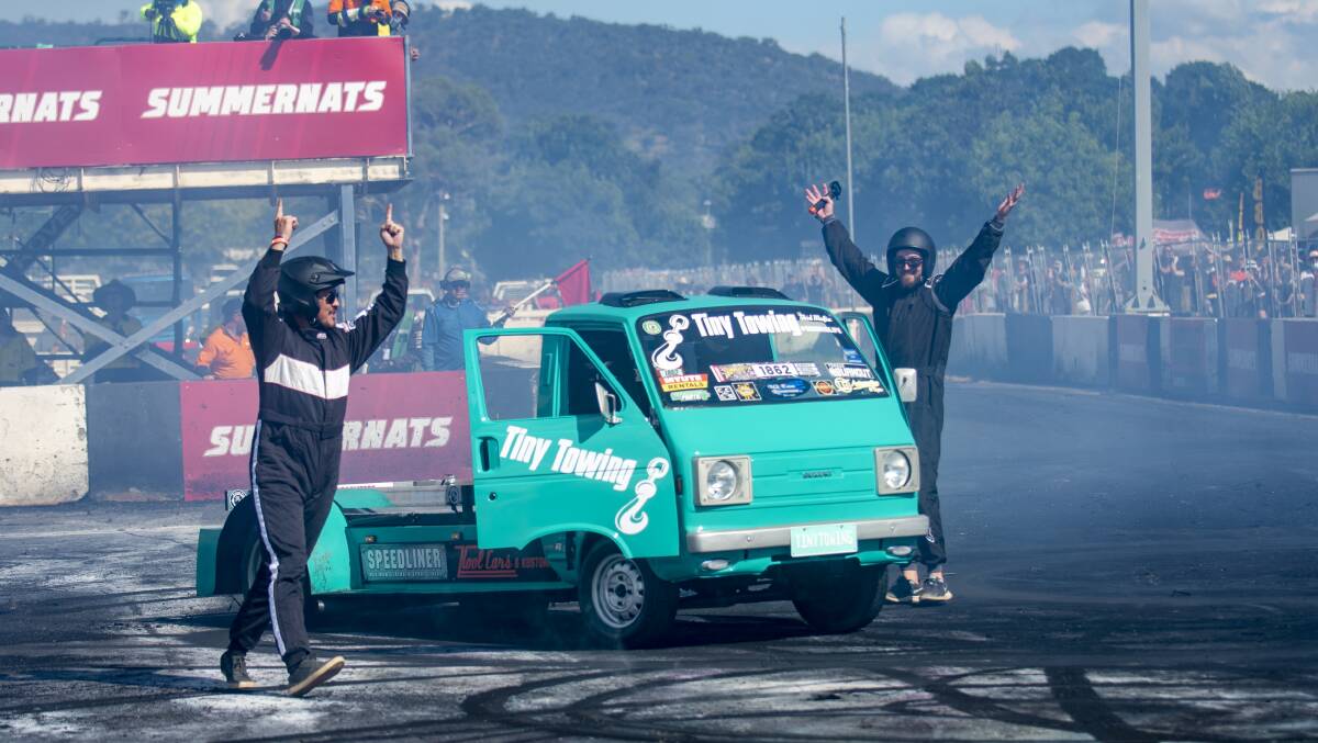 Burnout Masters at Summernats 32 January 8 2022 Picture: Keegan Carroll, THE CANBERRA TIMES, ACM