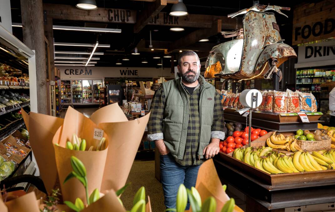 Domenic Costanzo has owned Barton Grocer for nearly eight years. Picture by Sitthixay Ditthavong