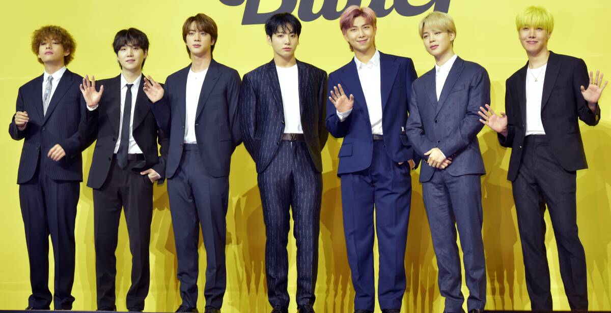 Korean pop-band BTS has one of the most influential fan-bases, called the BTS ARMY. Picture: Getty 