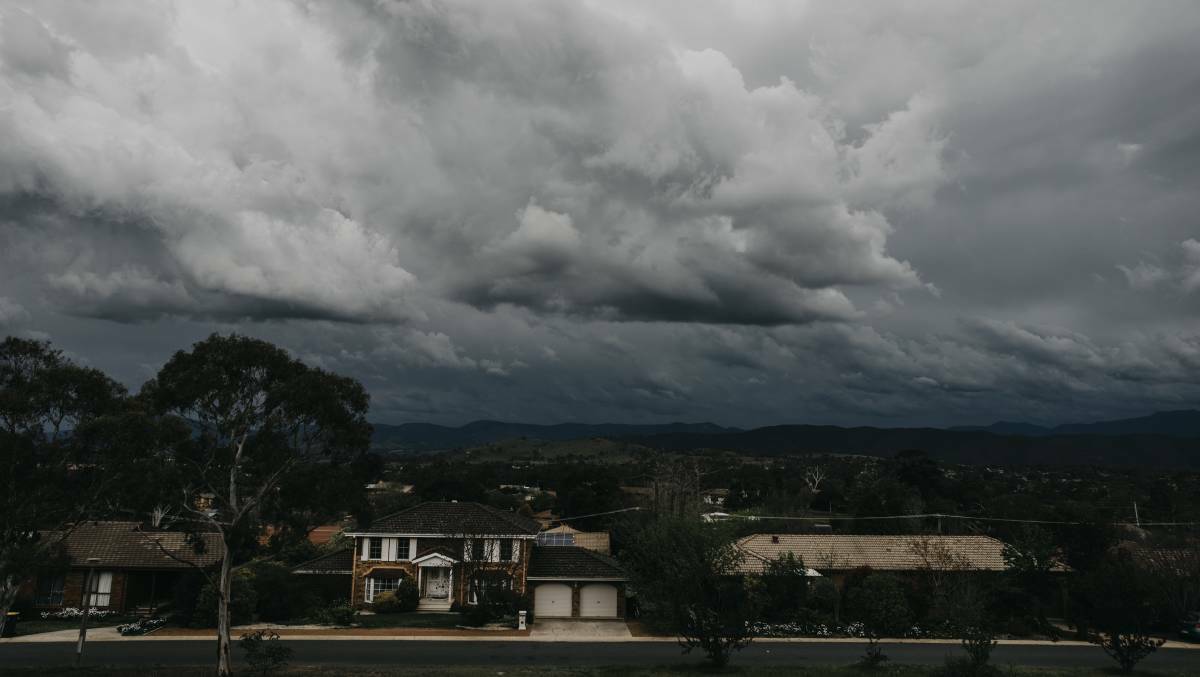 Severe thunderstorms have been forecasted for Thursday and Friday. Picture: Dion Georgopoulos