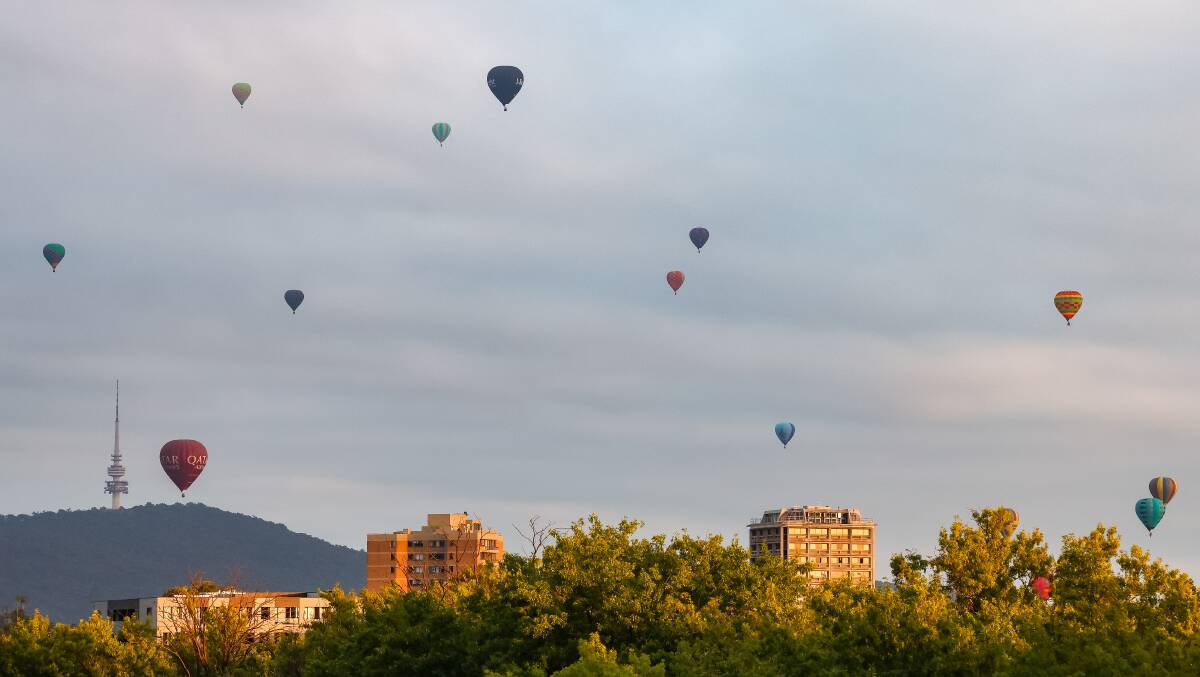 The 2023 Canberra Balloon Spectacular. Picture by Sitthixay Ditthavong