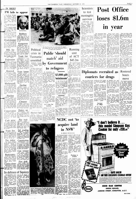 Times Past: November 27, 1971