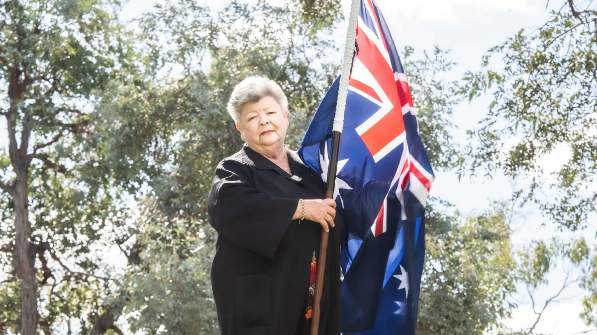 Senior Australian of the Year 2020 and Canberran Val Dempsey will attend Queen Elizabeth II's funeral service in the UK. Picture by Karleen Minney