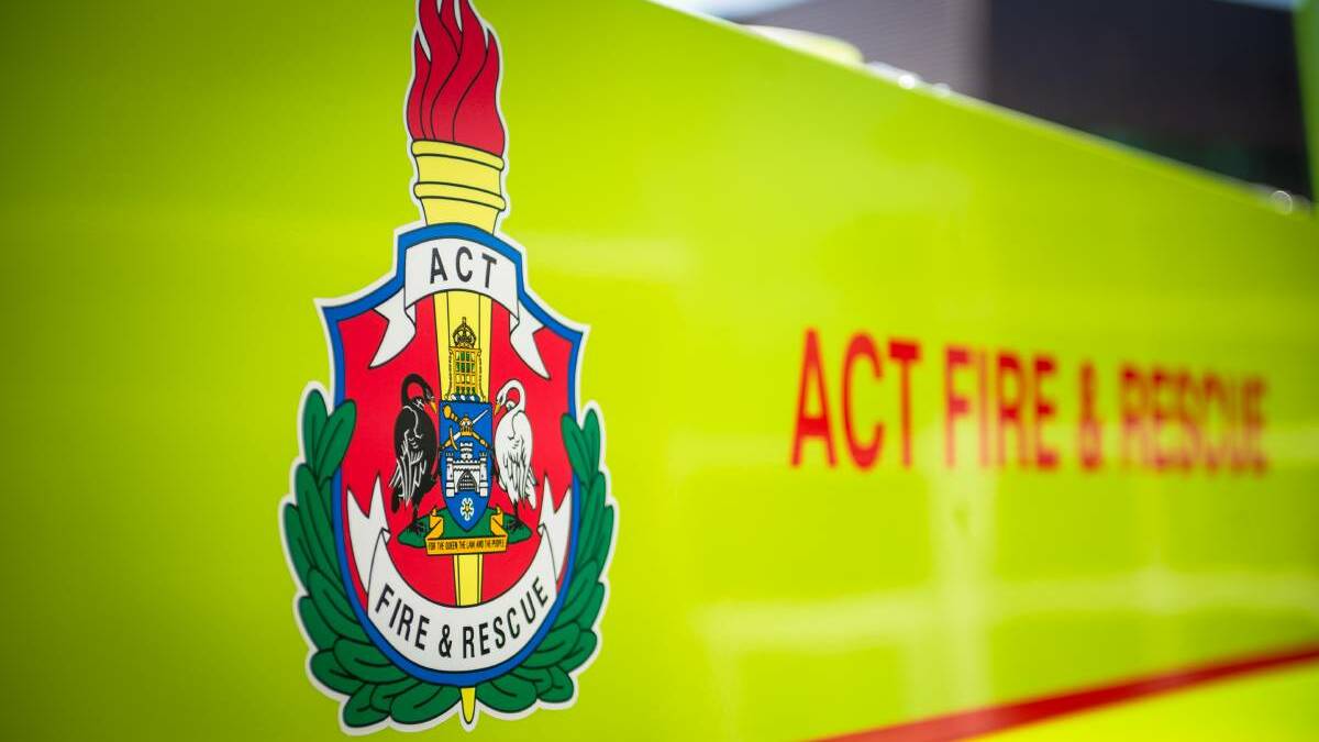 ACT Fire and Rescue extinguished a car fire in Red Hill