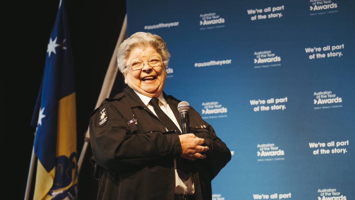 Canberran Val Dempsey has been named Senior Australian of the Year. Picture: Dion Georgopoulos 