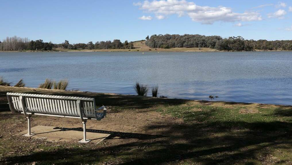 A café on Lake Ginninderra has been exposed to COVID-19. Picture: Jeffrey Chan