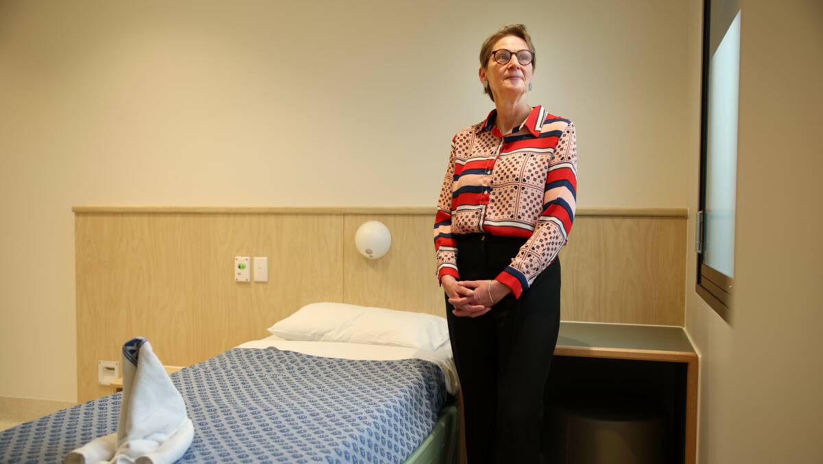 Dr Ilona DiBella at the new adolescent in-patient ward at the Centenary Women and Children's Hospital. Picture by Gary Ramage