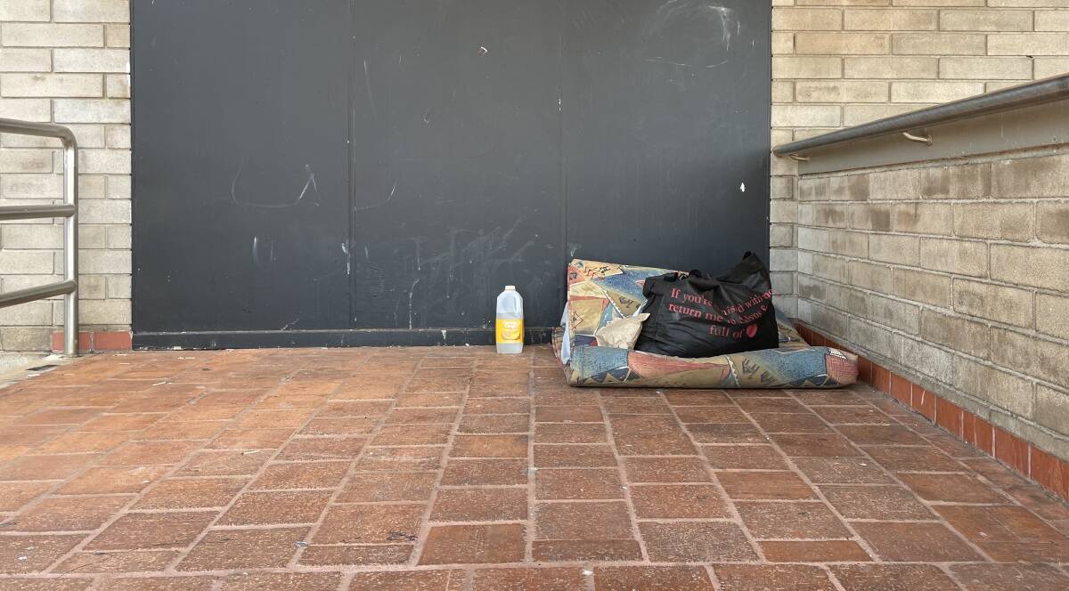 Homelessness is at crisis level in Katherine. Picture: Sarah Matthews