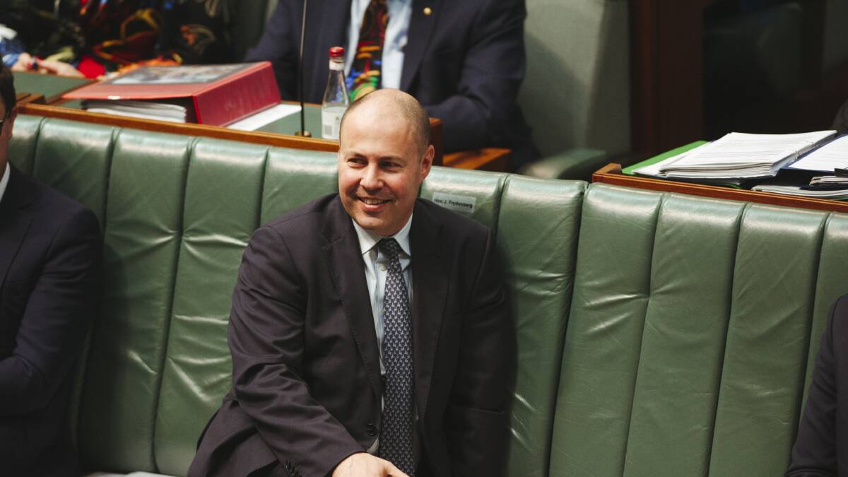 The Payments System Review recommended new powers be given to Treasurer Josh Fyrdenberg. Picture: Dion Georgopoulos