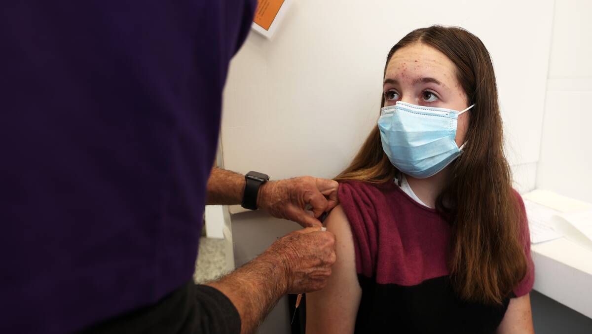 As vaccination rises among Australia's 12- to 15-year-olds, attention is turning to how schools will function. Picture: Getty Images